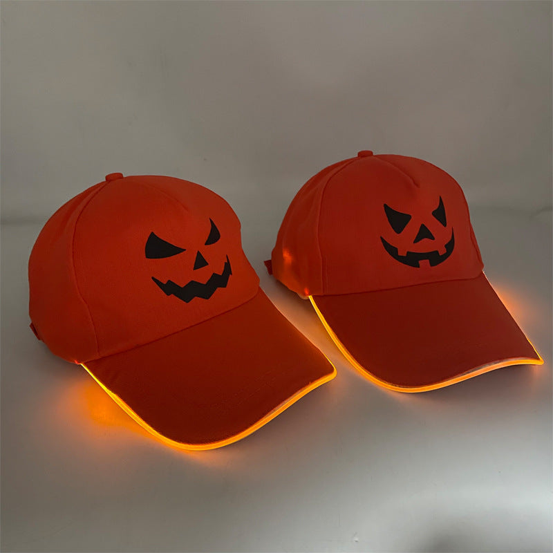 Casquette LED Halloween – Accessoire Fête Lumineux & Original