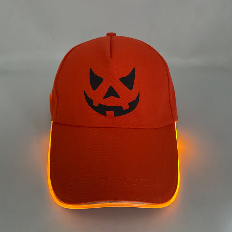 Casquette LED Halloween – Accessoire Fête Lumineux & Original