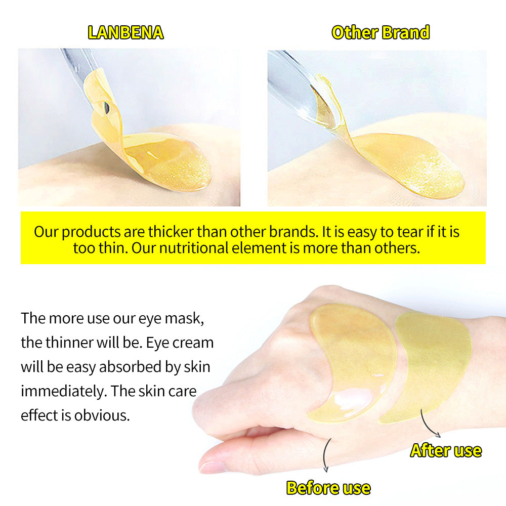 Patch Hydrogel Yeux Soin Intensif – Anti-Cernes &amp; Anti-Poches