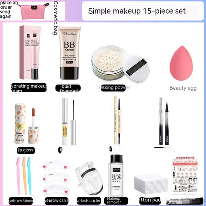 Coffret Maquillage Complet – Kit Cosmétiques Tendance Tout-en-Un