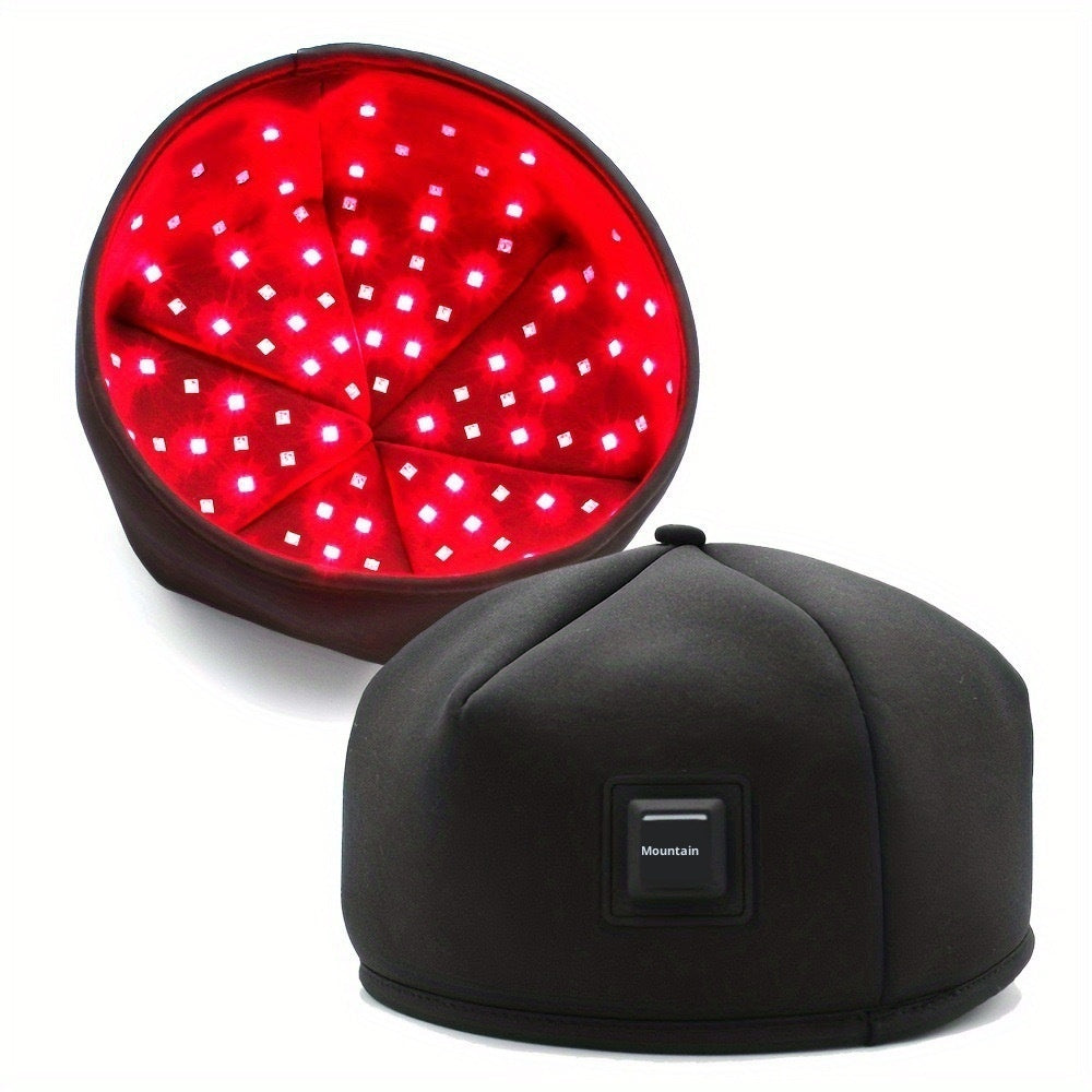 Casquette LED Rouge Repousse Cheveux – Soin Capillaire Infrarouge