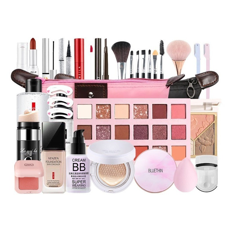 Coffret Maquillage Complet – Kit Cosmétiques Tendance Tout-en-Un