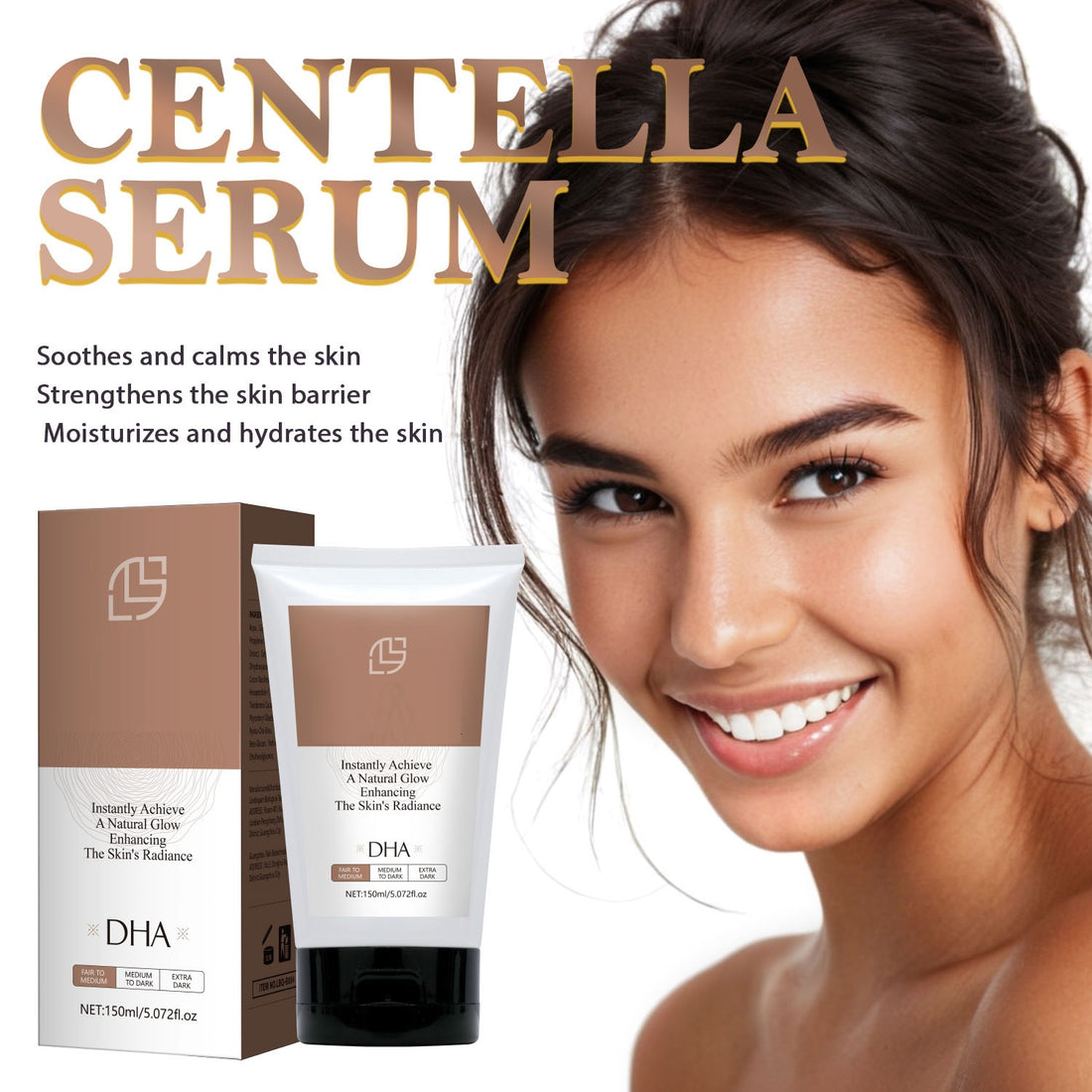 Lotion Corps Noire Hydratante 150ml – Soin Peau Douce & Lumineuse