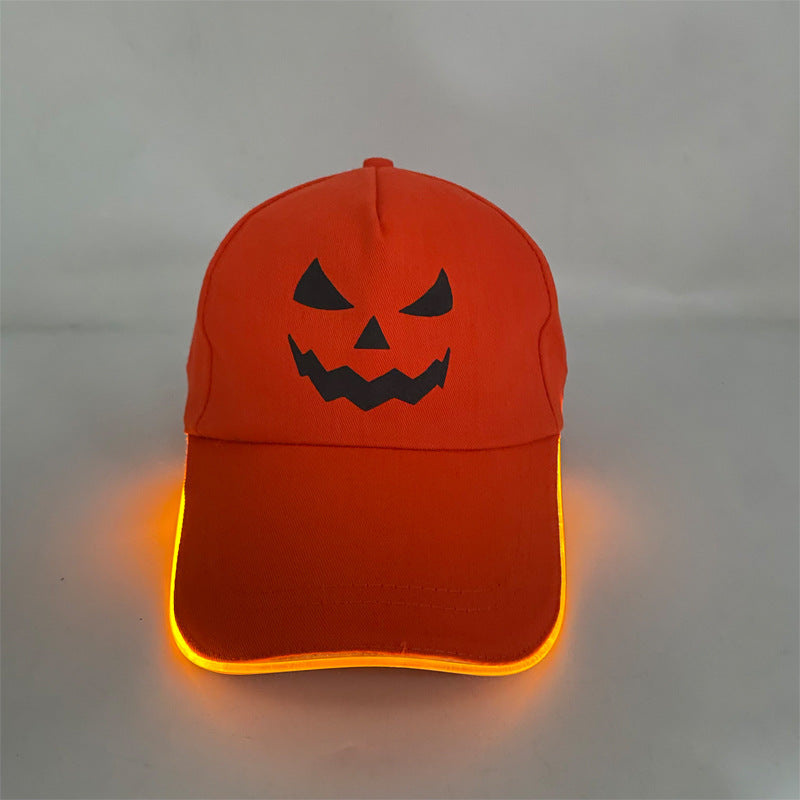 Casquette LED Halloween – Accessoire Fête Lumineux &amp; Original