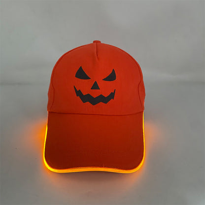 Casquette LED Halloween – Accessoire Fête Lumineux &amp; Original