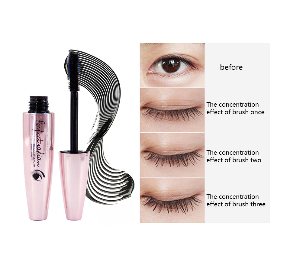 Mascara Longue Durée Recourbant – Volume &amp; Allongement Anti-Taches