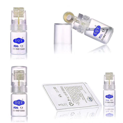 Rouleau Microneedling Or Automatique – Introducteur Beauté Anti-Âge