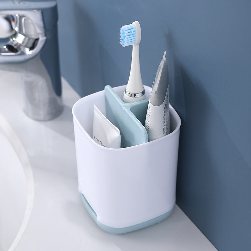 Organisateur Salle de Bain Cosmétiques – Rangement Dentifrice &amp; Accessoires